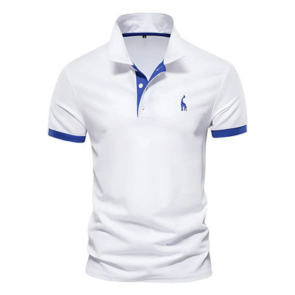 Lucas | Klassieke Contrast Polo