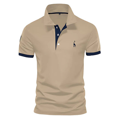 Lucas | Klassieke Contrast Polo